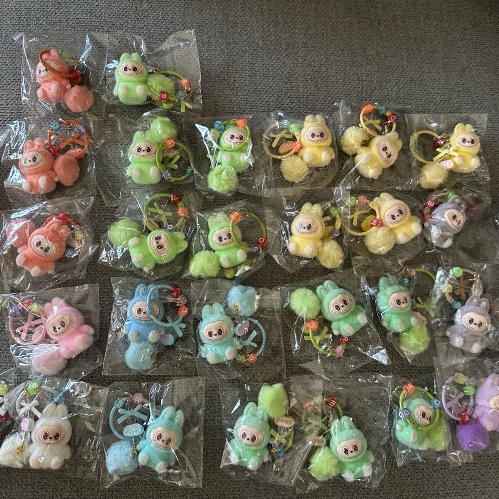 Mini Labubu Keychain  bundle of 2 for $16